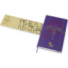 Блокнот MOLESKINE LE HARRY POTTER LARGE линейка, блестящий фиолетовый LEHP02QP060E