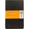 Блокнот MOLESKINE Reporter Soft Large, нелинованный, чёрный QP818