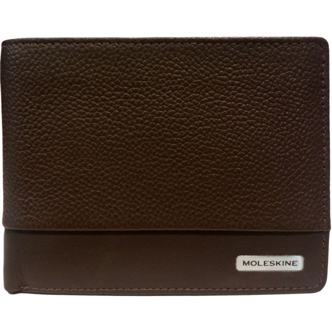 Кошелек с монетницей MOLESKINE Classic Match (коричневый, кожа) ET84CMWHCP19